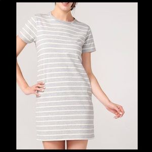 PACT Organic Women’s Striped T-Shirt Dress
